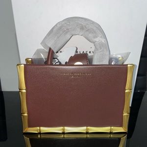 Brandon Blackwood Bamboo B Tote- Brown